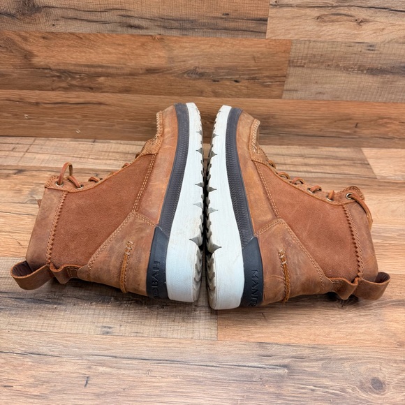 Manitobah Men's Size 12M Brown Footwear Mesa Moccasin Toe Unlined Chukka Boot - Picture 5 of 9